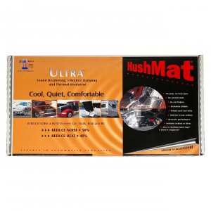 Hushmat 10400 Floordash Kit  Black; 20 Sheets; 12 In. X 23 In.; 38.75 