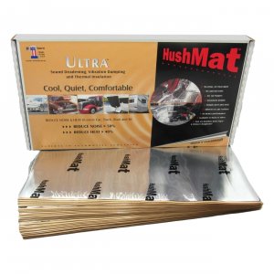 Hushmat 10501 Bulk Kit Silver; (30) 12â€ X 23â€  Sheets; 58.