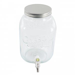 Gibson 138979.02 Home General Store 1.1 Gallon Glass Jar Beverage Disp