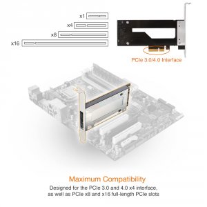 Icydock MB840M2P-B Icy Dock Tougharmor Mb840m2p-b M.2 Nvme Pcie 3.0 Ca