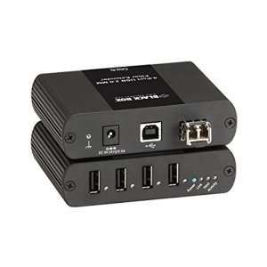 Black IC404A-R2 Usb 2.0 Extender Mm Fo 4pt