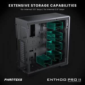 Phanteks PH-ES620PTG_BK02 Cs Ph-es620ptg_bk02 Enthoo Pro 2 Full Tower 