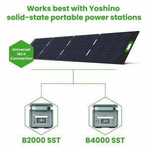 Yoshino SP200 Foldable 200w Monocrystalline Portable Solar Panel