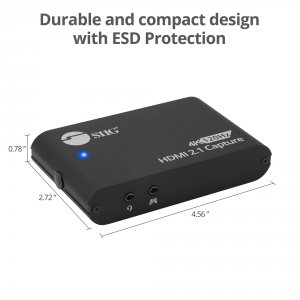 Siig CE-H28311-S1 4k120hz Hdmi 2.1 Capture Device