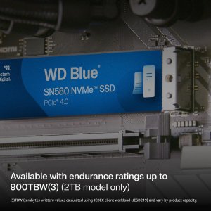 Sandisk WDS500G3B0E Wd Blue Sn580 500 Gb Ssd