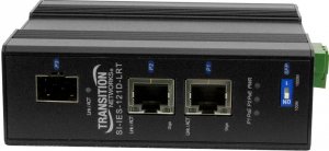 Transition SI-IES-121D-LRT Hrd Poe Media Conv Sfp Slot Rj45 Ports