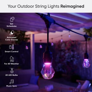 Nanoleaf NF084K03-20SLO Nanoleaf Outdoor String Lights