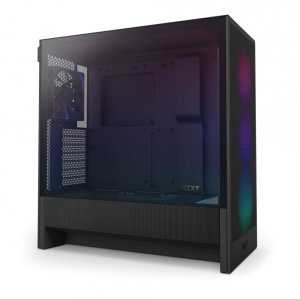 Nzxt CC-H52FB-R1 H5 Flow Rgb Mid Tower Case - Dark Tinted Glass