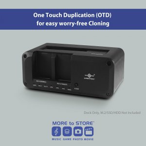 Vantec NST-DM12C31 Nexstar Jx Triple Bay Usb 3.2 Dock With Clone Funct