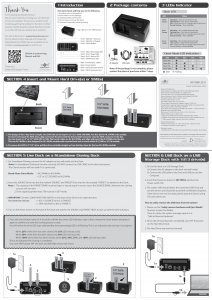 Vantec NST-DM12C31 Nexstar Jx Triple Bay Usb 3.2 Dock With Clone Funct