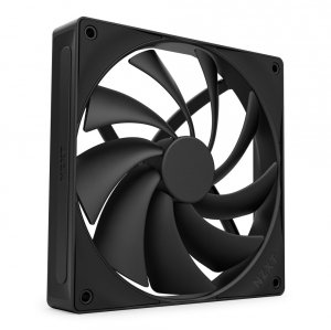 Nzxt RF-Q14SF-B2 F140q 140mm Quiet Airflow Fan - Single Black