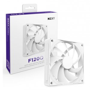 Nzxt RF-Q12SF-W2 F120q 120mm Quiet Airflow Fan - Single White