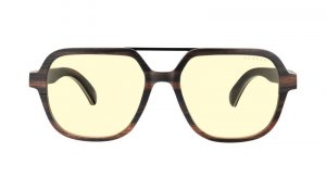 Gunnar HUM-12301 Optiks Humboldt Ebony Frame With Amber Tint