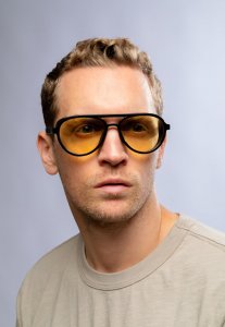 Gunnar TAL-00101 Onyx Tallac Amber Tint Gaming Glasses