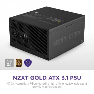 Nzxt PA-2G2BB-US 1200w Atx3.1 80plus Gold Fully Modular Power Supply