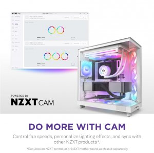 Nzxt RF-U28HF-W1 F280 Rgb Core Fan - Stylish White Design