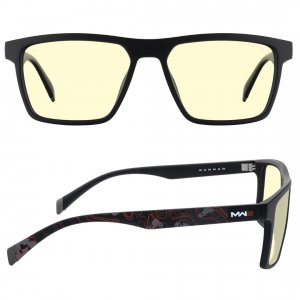 Gunnar ALP-04901 Optiks Alpha Edition Onyx Glasses - Infrared Amber