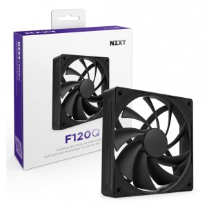 Nzxt RF-Q12SF-B2 F120q 120mm Quiet Airflow Fan - Black