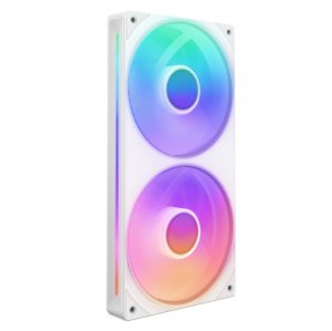 Nzxt RF-U24HF-W1 F240 Rgb Core White Fan - 120mm Rgb Cooling