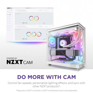 Nzxt RF-U36HF-W1 F360 Rgb Core White Fan - High Performance Cooling