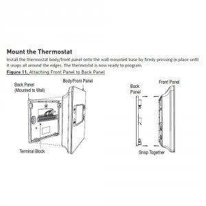 Panamax 2GIG-STZ-1 2gig Z-wave Plus 700-series Programmable Thermostat