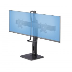 Startech 2MC1S-MONITOR-STAND Crossbar Dual Monitor Stand