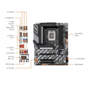 Gigabyte Z890 UD WIFI6E Z890 Ud Wifi6e Atx Motherboard For Intel Lga 1