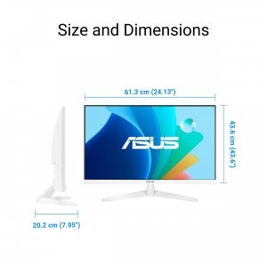 Asus VY279HF-W Mn Vy279hf-w 27 Ips 1920x1080 16:9 1ms Mprt 100hz Hdmi 