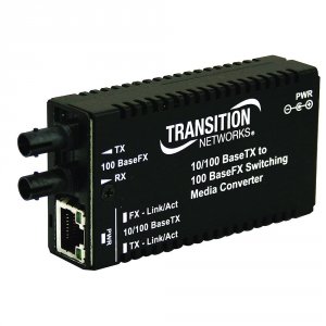 Transition M/E-PSW-FX-02(SC)-NA Mini 10100basetx To 100basefx Switch