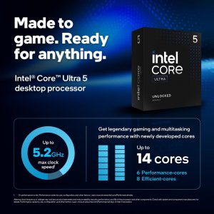 Intel BX80768245K Core Ultra 5 Desktop Proc 245k