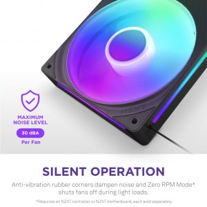 Nzxt RF-U36HF-B1 F360 Rgb Fan - High Performance Cooling Solution