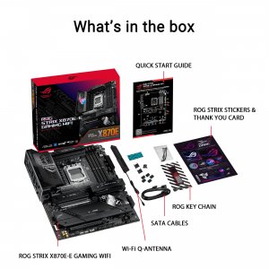 Asus ROG STRIX X870E-E GAMING WIFI Rog Strix X870e-e Gaming Motherboar