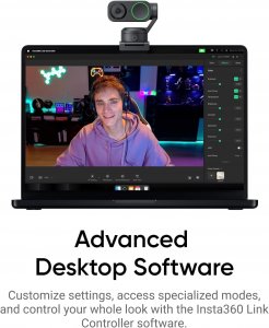 Insta360 CINSABNB Link 2 Standard Edition - 4k Webcam With Ai