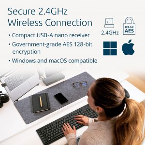 Kensington K75562NA Km150 Eq Wireless Desktop Set