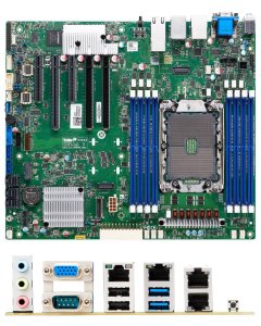 Mitac S5642AGM3NRE-2T Mb S5642agm3nre-2t C621a Xeon Motherboard