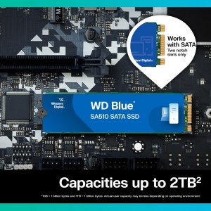 Sandisk WDS250G3B0B Wd Blue Sa510 Sata Ssd 250gb