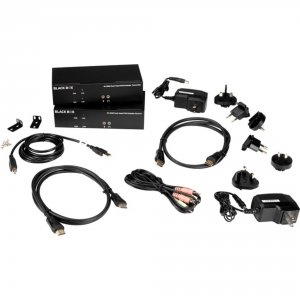 Black KVXLCHF-200 Kvx Series Hdmi Fiber Kvm Extender