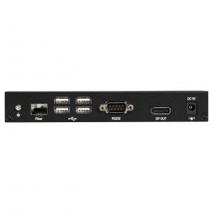 Black KVXLCDPF-100 Kvm Ext Fbr 4k Sh Dp Usb 2ser Aud Vid