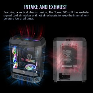 Thermaltake CA-1Z1-00M1WN-00 Tower 600 Black Mid Tower