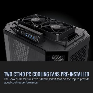 Thermaltake CA-1Z1-00M1WN-00 Tower 600 Black Mid Tower