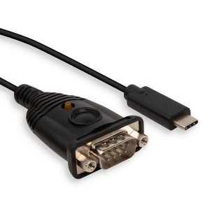 Iogear GUC232C Usb-c To Serial Rs-232 Adapter, Pc, Macos, Linux, Db9, 