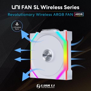 Lianli 12RSL1W3W Lian-li Uni Fan Sl 120 Wireless Rgb Fan - White