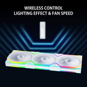 Lianli 12RSL1W3W Lian-li Uni Fan Sl 120 Wireless Rgb Fan - White