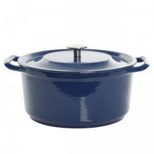 Kenmore 126364.03 Elite Oak Park 5 Quart Enameled Cast Iron Casserole 