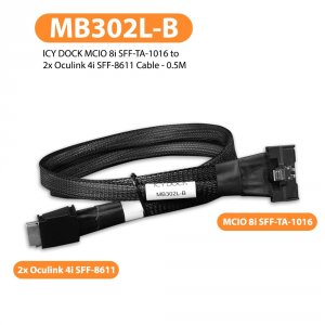 Icy MB302L-B Mcio 8i Sff-ta-1016