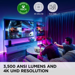 Viewsonic LX700-4K 3,500 Ansi Lumens 4k Laser Home Projector