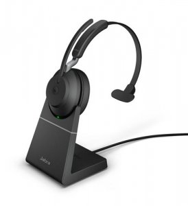 Jabra 26599-899-989 Evolve2 65- Link380a Ms Mono Stand Black