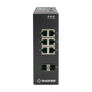 Black LIG1082A 8pt Gb Mgd Swt Rj45 Sfp