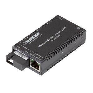 Black LHC028A-R4 Fast Ethernet Media Converter 10100-mbps Copper To 10