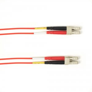 Black FOCMP10-002M-LCLC-RD Om3 Fiber Patch Cable Ofnp Lc-lc Rd 2m